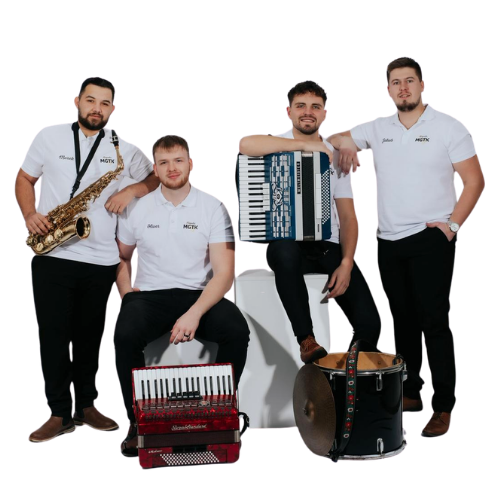 Hudobná skupina Kapela MGTK – štyria muzikanti